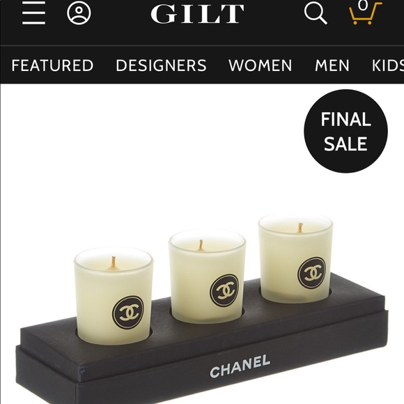 CHANEL Other - Chanel limited edition candle set AUTHENTIC 100%